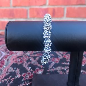 Black and Silver Bracelet